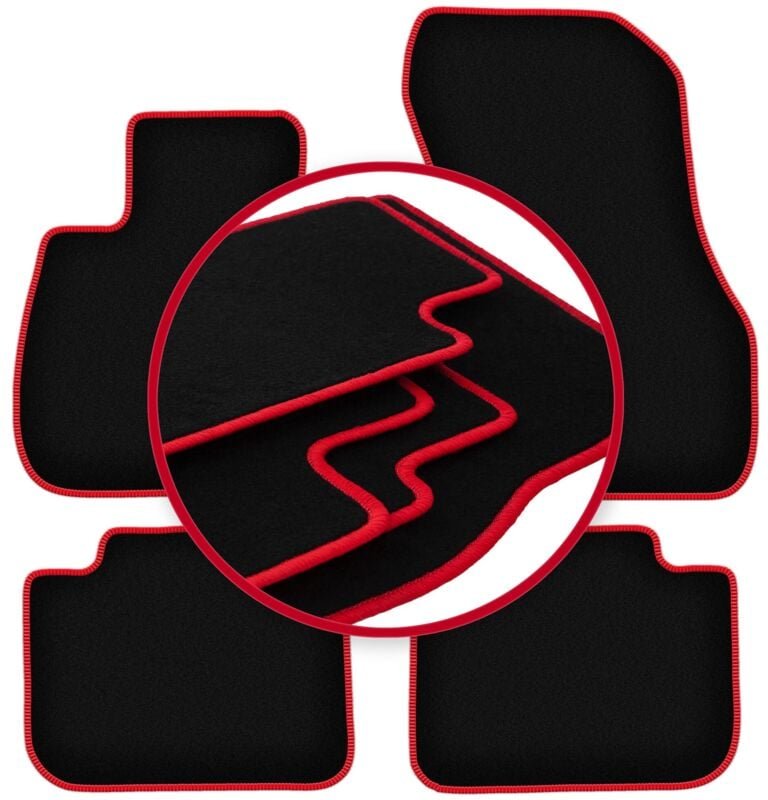 CARLUX-RED Autofußmatten für: BMW X2 F39 SUV (2018-)