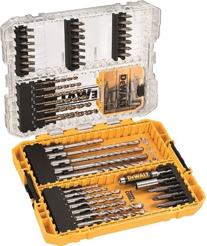 Bit und Bohrer-Set 68-tlg. im toughcase - Dewalt