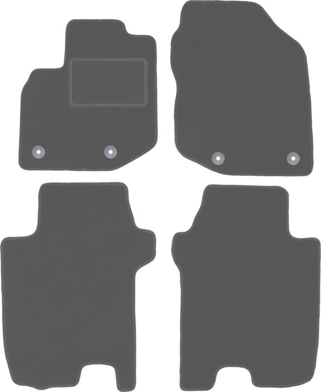 Graphit-Fußmatten für: Honda City V FL Limousine (2011-2013)