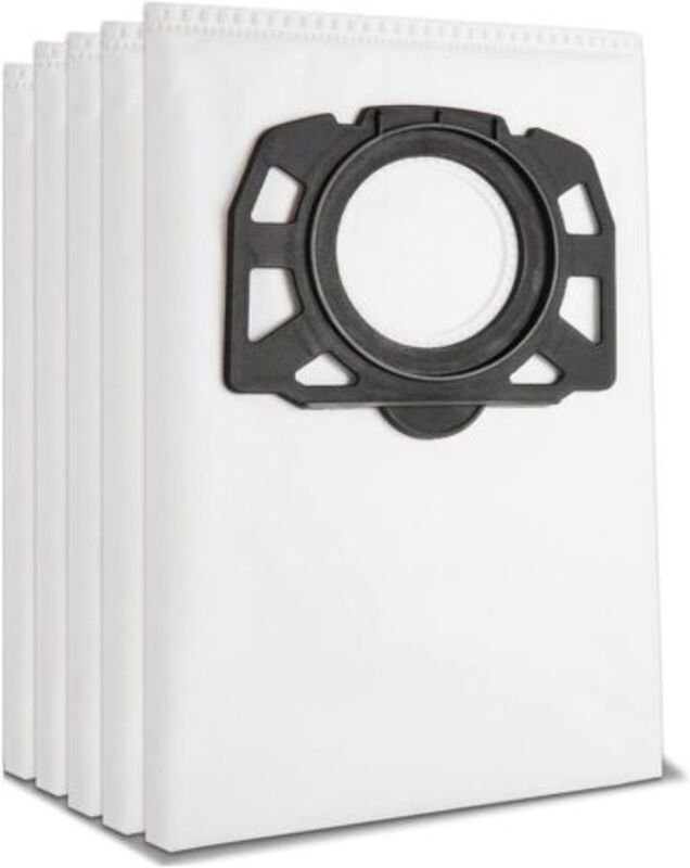 5 Stück Staubsaugerbeutel für Kärcher 2.863-006.0 Vliesfilterbeutel 487 WD4 WD5 WD6 WD5P WD6P Premium MV4 MV5 MV6 Filter...