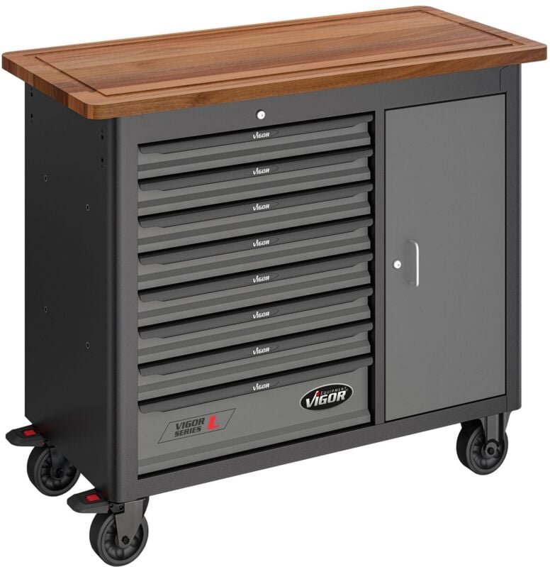 Mobile Werkbank Series l, leer - Vigor