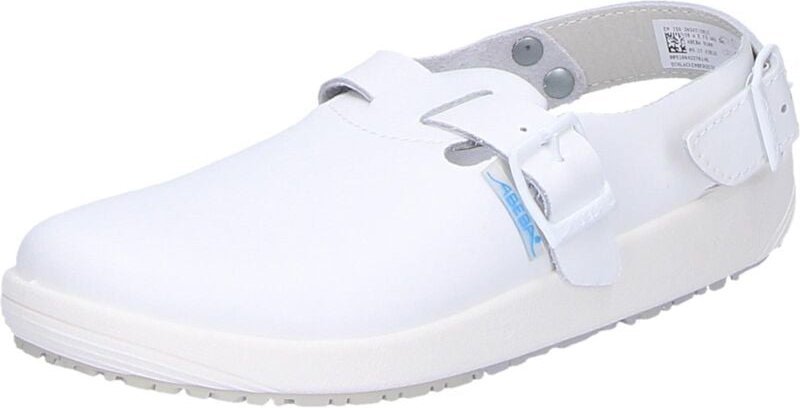 Abeba (9100) Clog Berufsschuhe rubber OB weiß 40