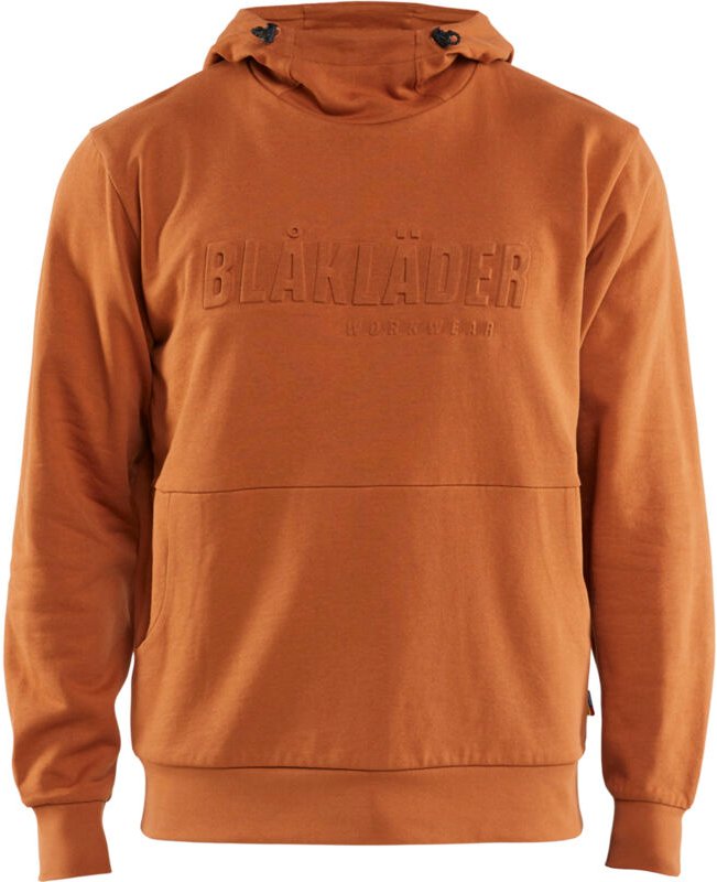 Arbeitskapuzen-Sweatshirt mit 3D-Druck 3530 - Rost S