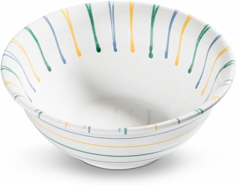 Gmundner Keramik - Buntgeflammt, Salatschüssel (ø 26cm)