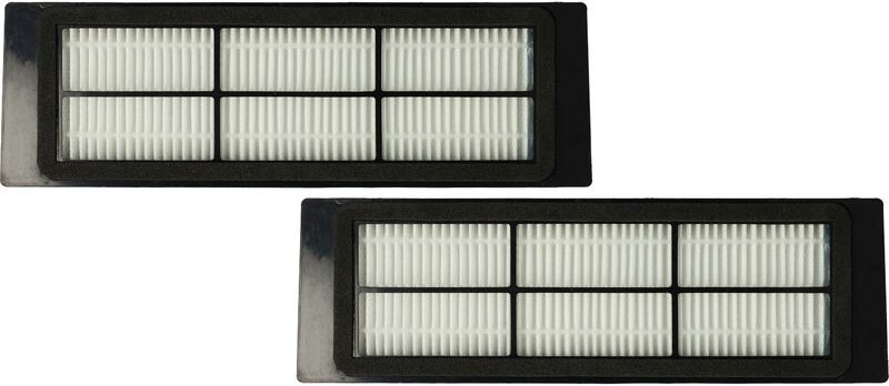 2x Filter kompatibel mit Xiaomi Roborock S50, S51, S55 Saugroboter, Staubsauger Roboter - Filtereinheit - Vhbw