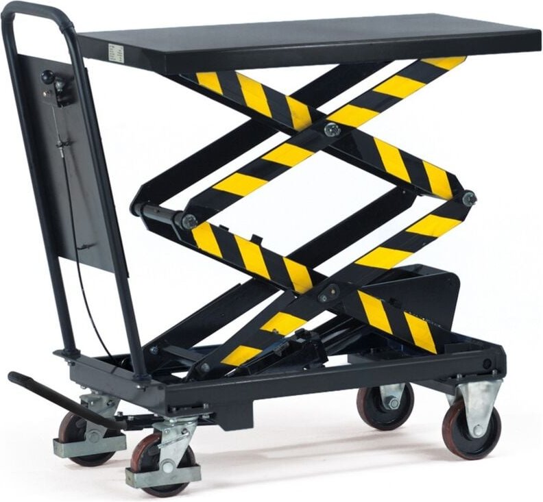 Hubtischwagen, Ladefläche 1.010 x 520 mm - 300 Kg - Fetra