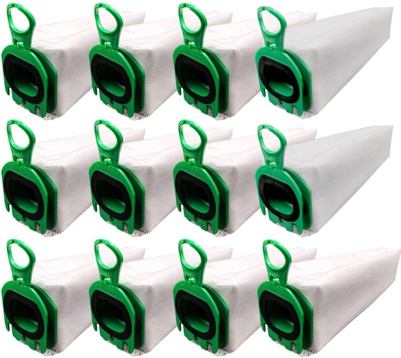 12er-Pack Staubsaugerbeutel für VB100/FP100, Ersatzzubehör für VB100/FP100 Staubsauger - Ahlsen