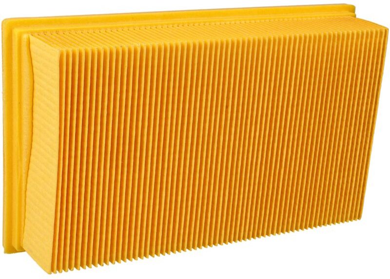 vhbw 1x Flachfaltenfilter Ersatz für Bosch 607432033 für Nass- und Trockensauger, Staubsauger - Filterelement