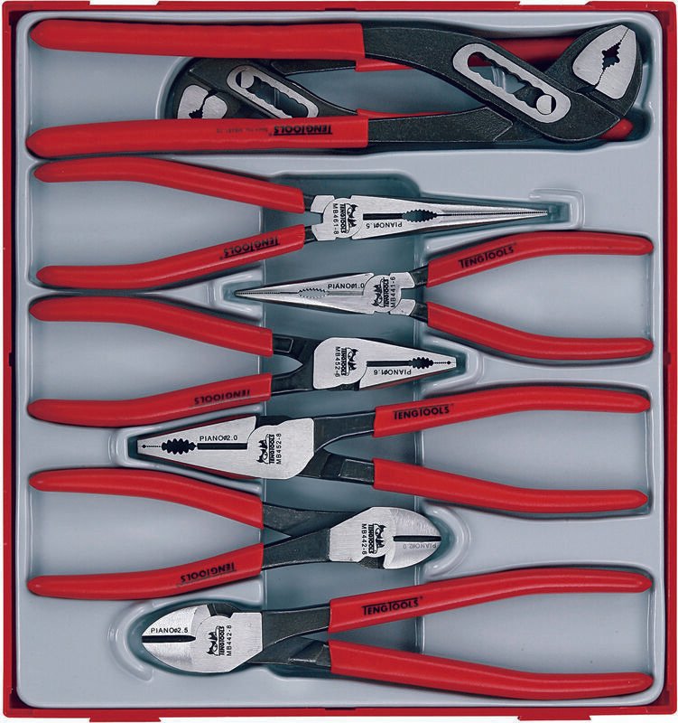 Zangensatz, TTD441, 8-teilig Tengtools 174350108