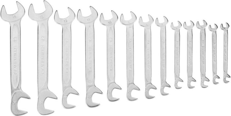 Klein-Doppelmaulschlüssel-Satz, 13-teilig - Stahlwille