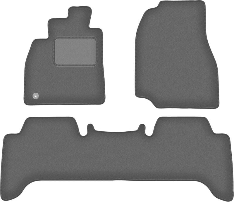 Graphit-Fußmatten für: Toyota Land Cruiser J100 Offroad (1998-2007)