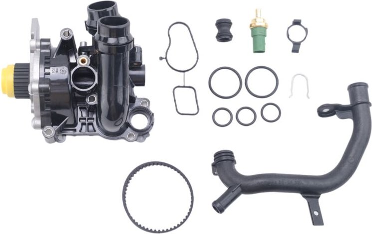Thumbnail - Tlily - Motorkühlsystem Wasserpumpen-Reparatursatz für Golf 6 MK5 B6 Seat A3 A4 A5 A6 Q3 Q5