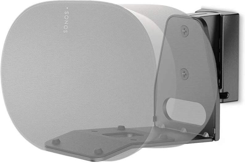 Thumbnail - Lautsprecherhalter kompatibel mit sonos era300 wand 5 kg drehgelenk neigung kippbar drehbar abs metall schwarz