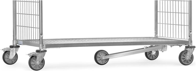 Thumbnail - Spurrolle für Ladefläche 1250 x 610 mm, für Kommissionierwagen 28er Serie - Fetra