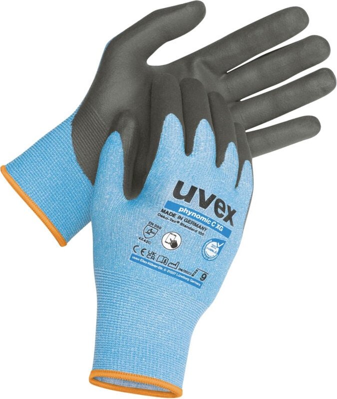 Uvex - phynomic c xg 6007407 Schnittschutzhandschuh Größe (Handschuhe): 7 en 388 1 Paar