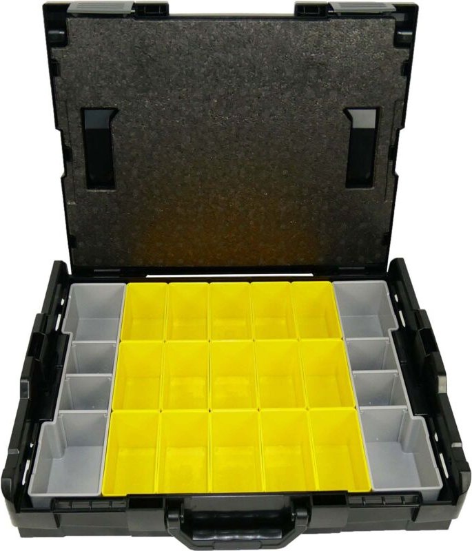 L-Boxx 102 schwarz inkl. Inset-Box-Set 17tlg. - Bs Systems