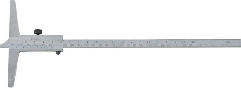FORMAT Tiefenmessschieber 200mm gerade Messstange