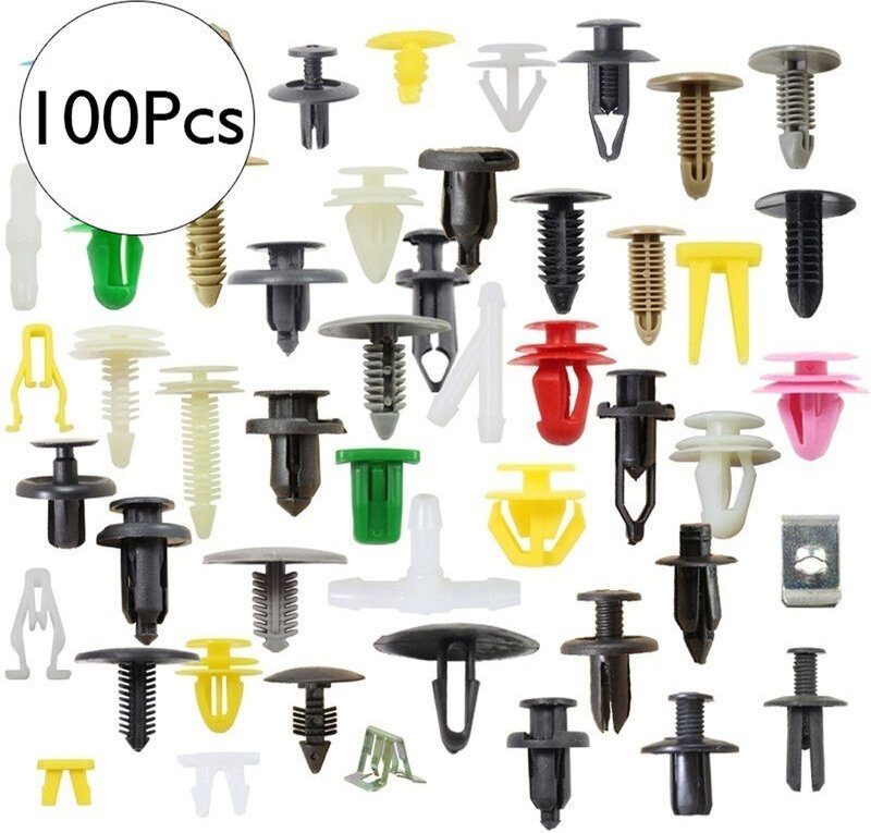 Aiperq - Universal-Befestigungssatz für Auto, Nylon-Befestigungsclip, Nieten für die Haltelinie der Autotürverkleidung –...