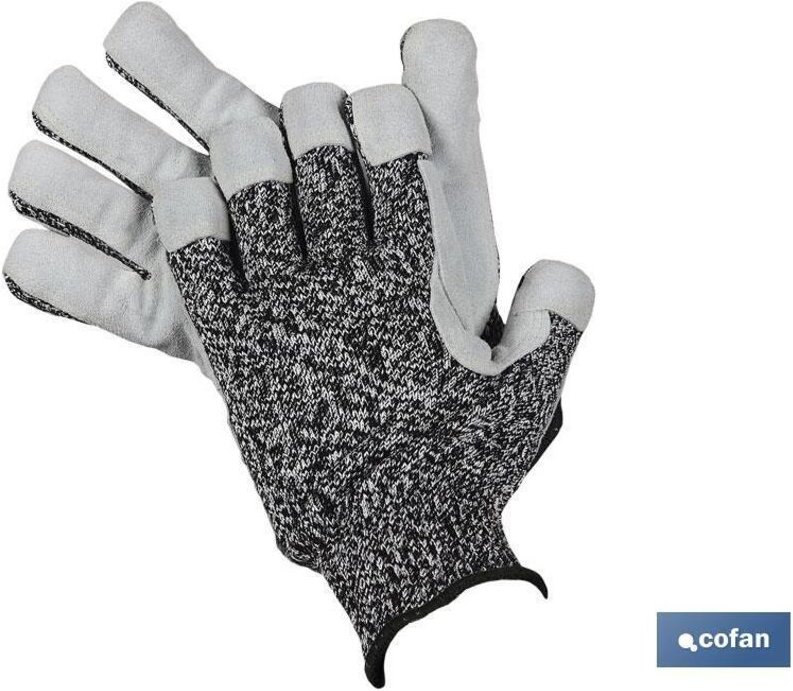 Hochfester Schnittschutzhandschuh mit T-9-Verstärkung