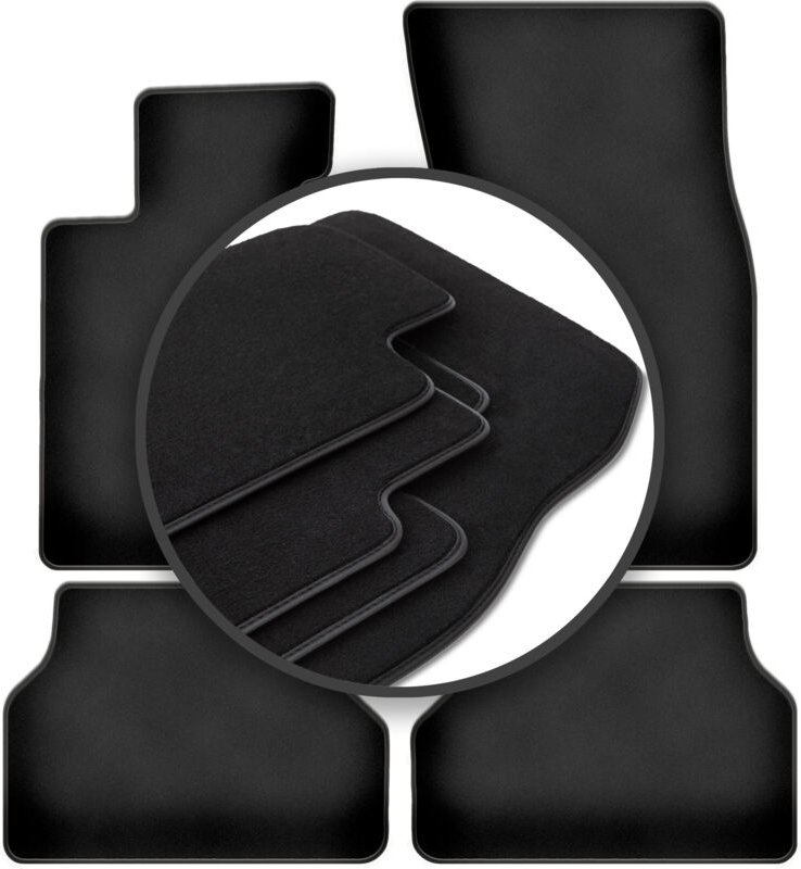 Thumbnail - Premium-Fußmatten für: BMW 5 E60 Limousine (2003-2010)