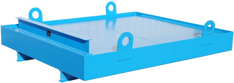 Bauer Containerwanne CW 1, 880l, Lichtblau