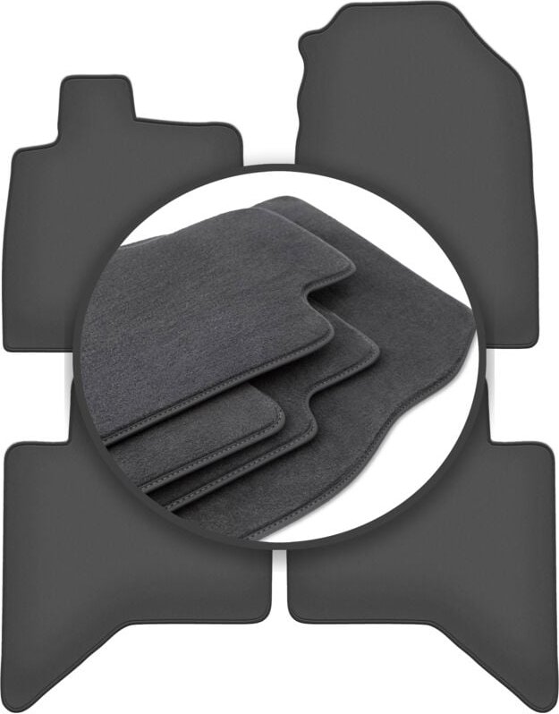 Premium-Fußmatten für: Isuzu D-MAX III Pickup (2019-)