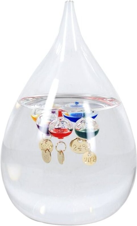 Signes Grimalt - Geschenkthermometer Galileo Galilei Thermometer Pisapapeles Weiß 10x10x16cm 18855
