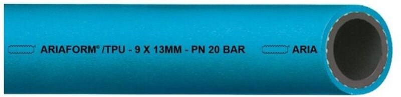 Format - PU-Pressluftschlauch ariaform®/tpu Innen-Ø 9 mm Außen-Ø 13,0 mm Länge 50 m Blau