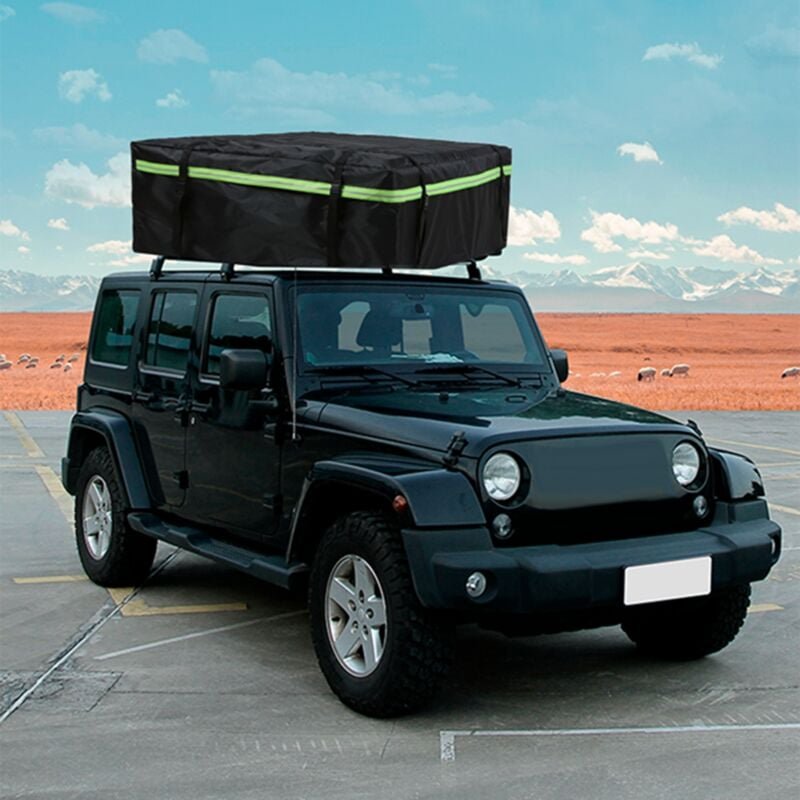 Zoternen - Cargo Bag, Universal-Gepäcktasche, Autodachgepäckträgertasche mit Nachtreflexstreifen für Reisecamping, 135 x...