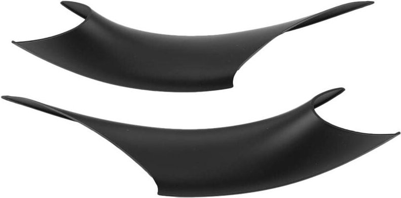 Ej.life - Mattschwarze Auto-Innentürgriff-Abdeckungsverkleidung für 3er-Serie 4er-Serie F30 F80 F82 F33 – 2er-Set