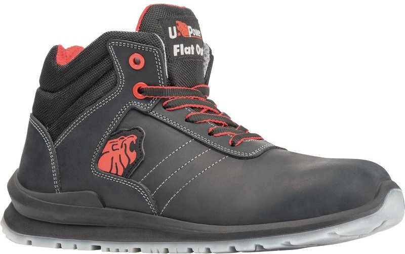 Thumbnail - U-power - Sicherheitsstiefel Walter Gr. 47 schwarz Leder S3 src EN20345