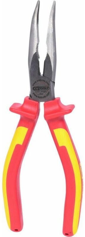 Ergotorque vde Flachrundzange, gebogen, 205mm