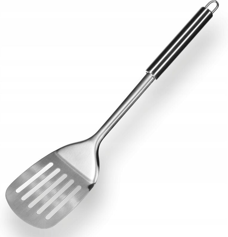 Kadax - Pfannenwender aus Edelstahl, Küchenhelfer, Länge: 35 cm
