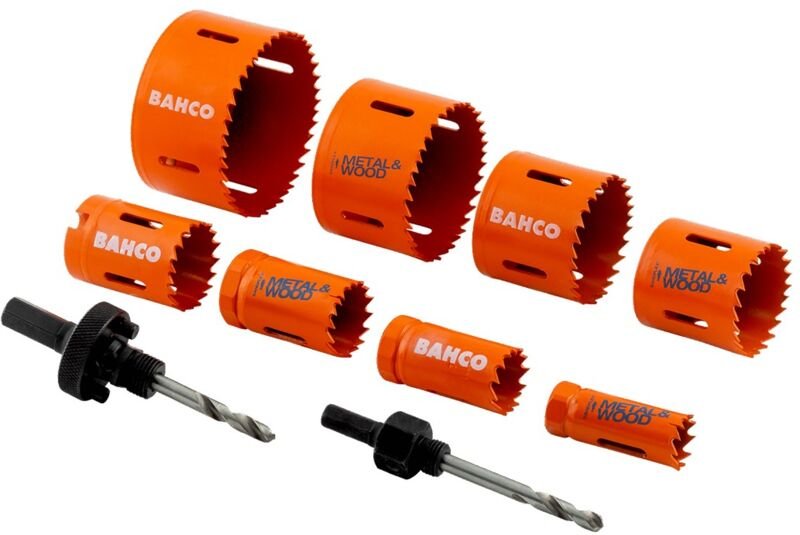 Bahco - Set mit Sandflex® bi-metal Lochsägen 3834-PROMO-82 (10 stücke)