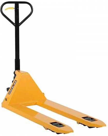 Matisère - Handhubwagen gelb 3 t für schwere Lasten – Gabeln 1150 x 540 mm – Gummiräder – Industrie und Logistik - 11300...