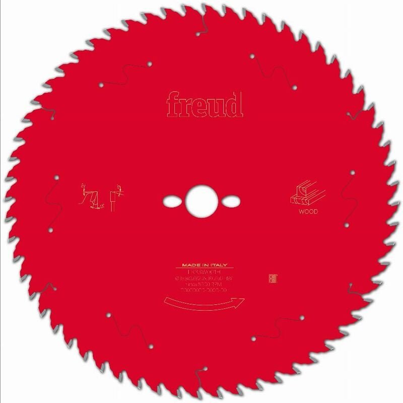 Freud - Sägeblatt für Handkreissäge Ø355 3/2,2 AL30 Z60 ba 15° - F03FS09743 -FR33W001H