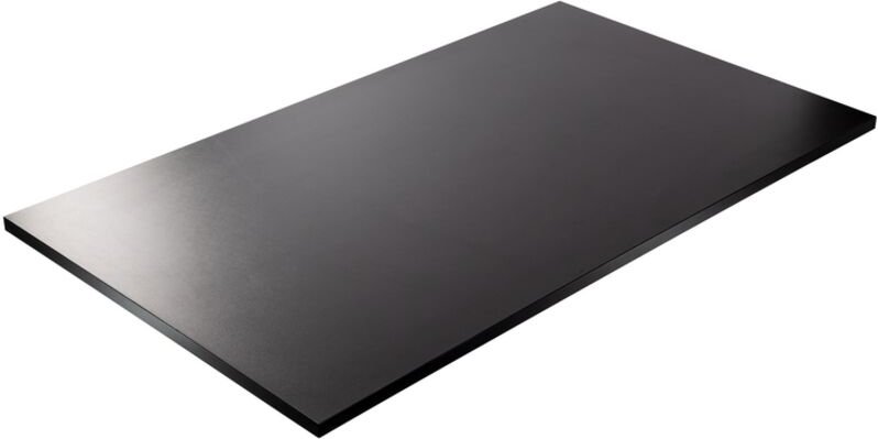 Schwarze laminierte Tischplatte 180 x 95 cm für Schreibtisch oder Tisch