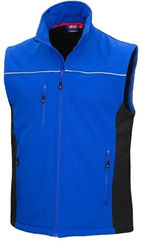 Softshellweste Nitras motion tex light 7166 königsblau/schwarz Gr. 4XL