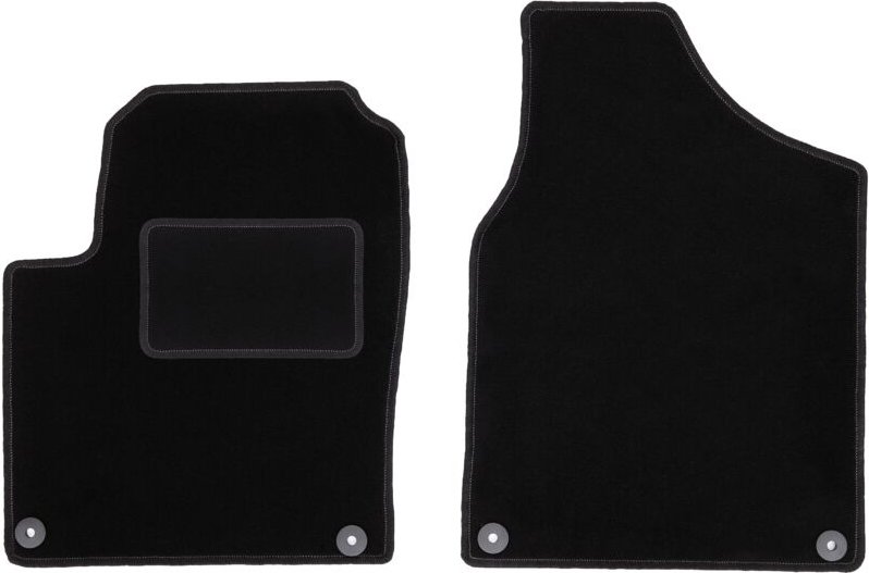 Vordere Matten schwarz für: Seat Alhambra I Minivan (1995-2010)