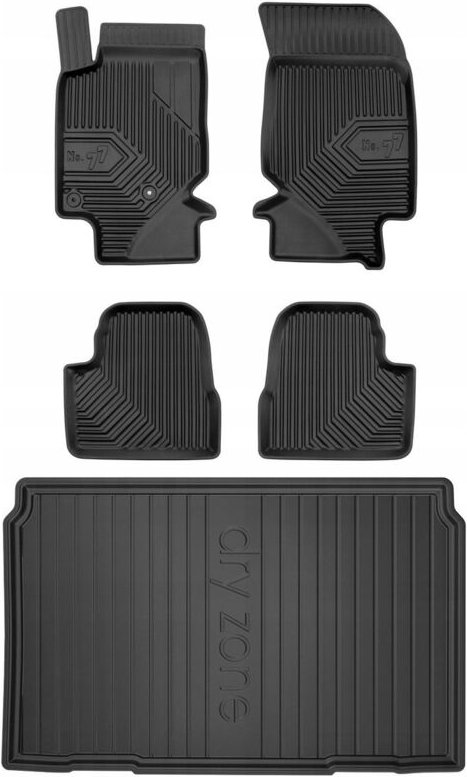 SET 77 Fußmatten und Fußmatten OPEL Corsa F ab 2019-