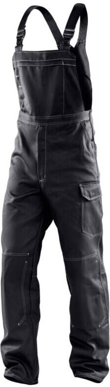 Kübler Latzhose ORGANIQ schwarz Gr. 62
