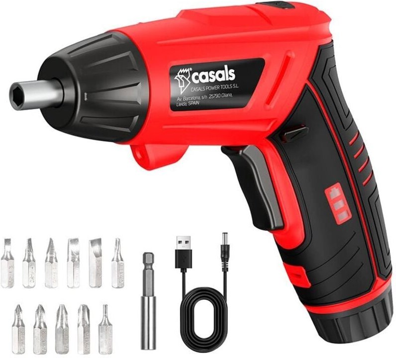 Akku-Schraubendreher - 3,6V - Mit Akku und Ladegerät - Casals