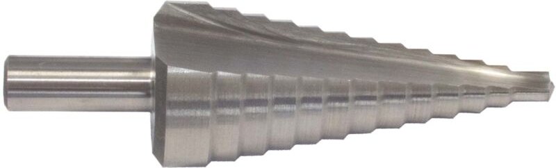 Stufenbohrer HSS-Co gerade genutet -blank- mit Kreuzanschliff 4,00 - 20,00 x 2 mm