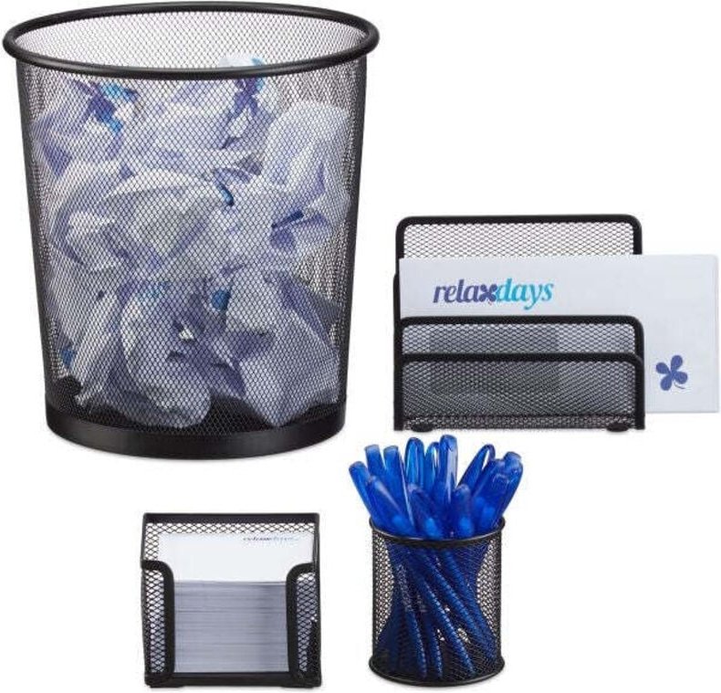 4 piece desk organizer set