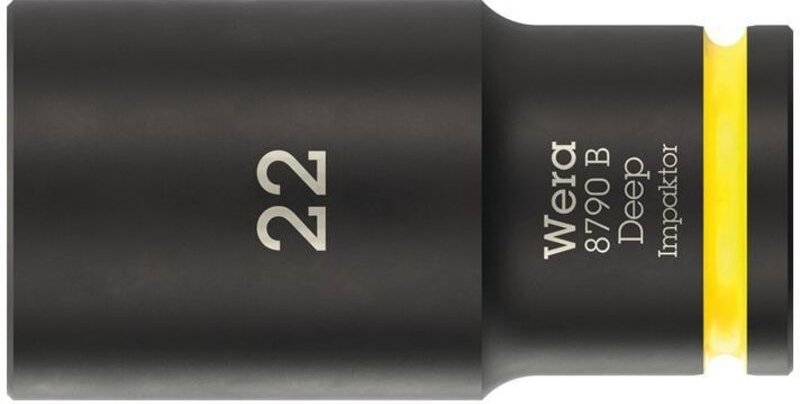 Thumbnail - Wera - Steckschlüsseleinsatz 8790 b Impaktor Deep 3/8 ″ 22 mm Länge 63 mm