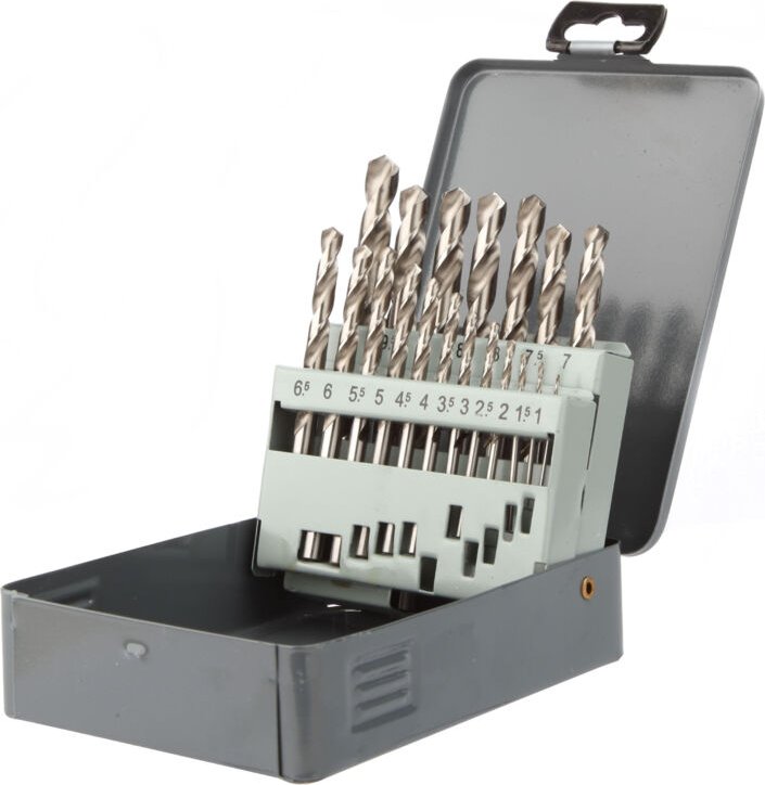 Diager - Set Metallbohrer hss Schleifscheibe Pro 1-10 / 0.5 mm 19 Teile - 745D