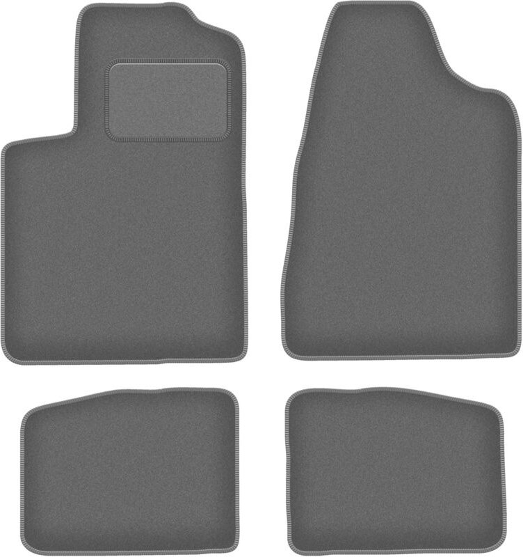 Graphit-Fußmatten für: Chrysler Sebring II Limousine (2003-2007)