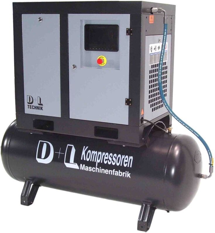 Thumbnail - Schraubenkompressor Schraubenverdichter 1300/10/500 11kW Kompressor 1300L 10 bar