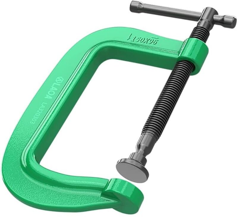 C-Klemme, 5 Zoll C-Klemme für Befestigung, Holzbearbeitung, Schweißen, Bau - Dolaso