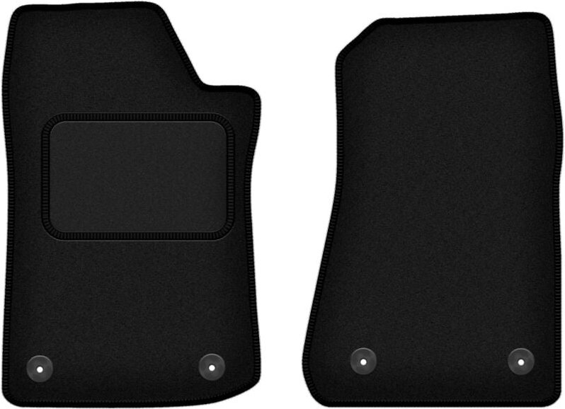 Vordere Matten schwarz für: Jeep Gladiator 0 (2019-)